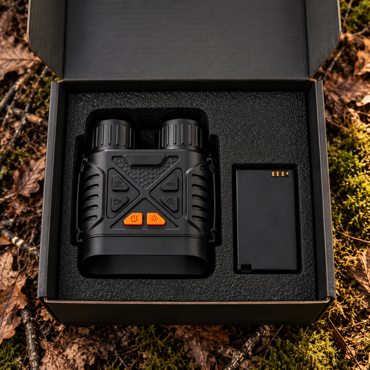 Jumelle de vision nocturne 850 nm dans son packaging